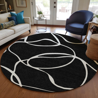 Tapis intérieur / extérieur lavable à la machine Chayden ACN999