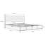 Zoe Upholstered Ottoman Storage Bed