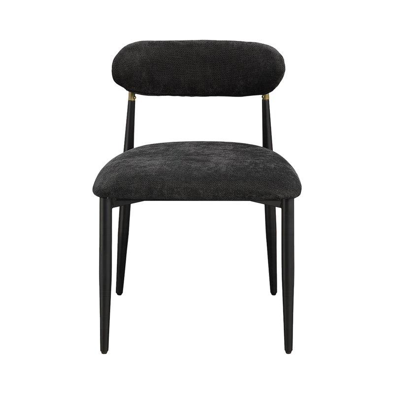 FAUTEUIL L 21,4 po (ENSEMBLE 2), Chenille noir