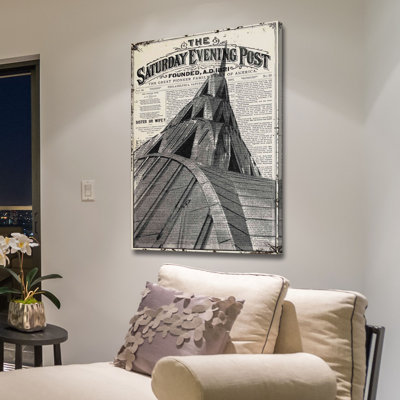 « samedi soirée postale 1821 », affiche rétro sur toile tendue
