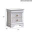 Table de chevet Verona G6735-N blanc perle