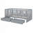 Daybed with Fence Guardrails and 2 Drawers-644393821-644393823