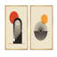 «Japanese Geometric Vintage Designs II», ensemble de 2 impressions-393862993-393862956
