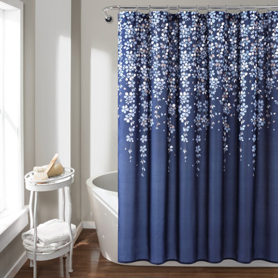 Weeping Flower Floral Shower Curtain
