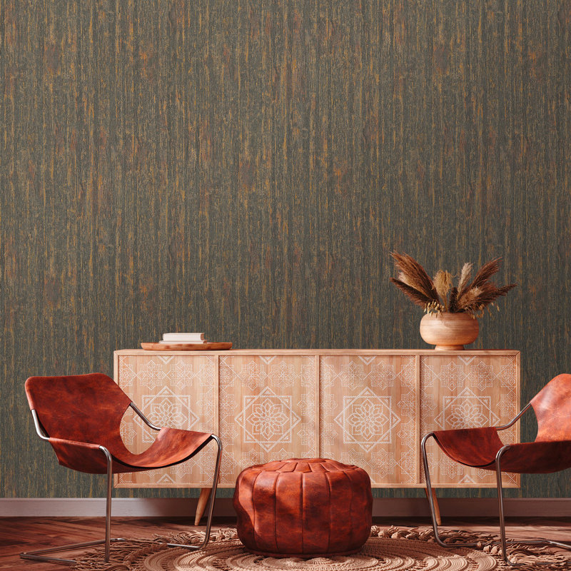 32.97Cm x 33Cm Matte Wallpaper Roll, Brown