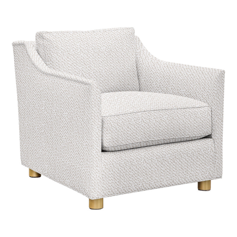 Chaise 33,5 po Newlin, Perigold ‑ éléments de sable blanc