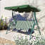 3 Person Porch Swing with Canopy