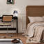 Lampe d'appoint ombrée 12,25 "noire / grise / blanche Morgan