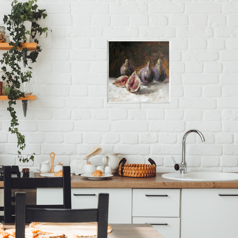 Plaque murale Rustic Fig Still Life, par Danhui Nai