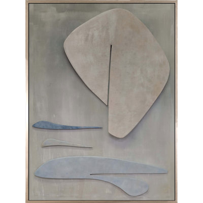 Organic Abstractions - reproduction de cadre flottant sur toile