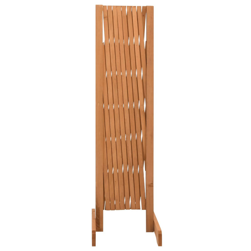 Broumov Wood Fence Panels, 100cm H x 180cm W, Orange