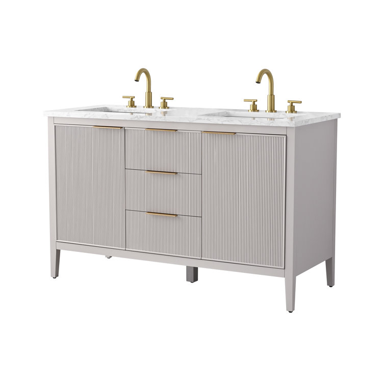 Emma 54" Double Bathroom Vanity with Top