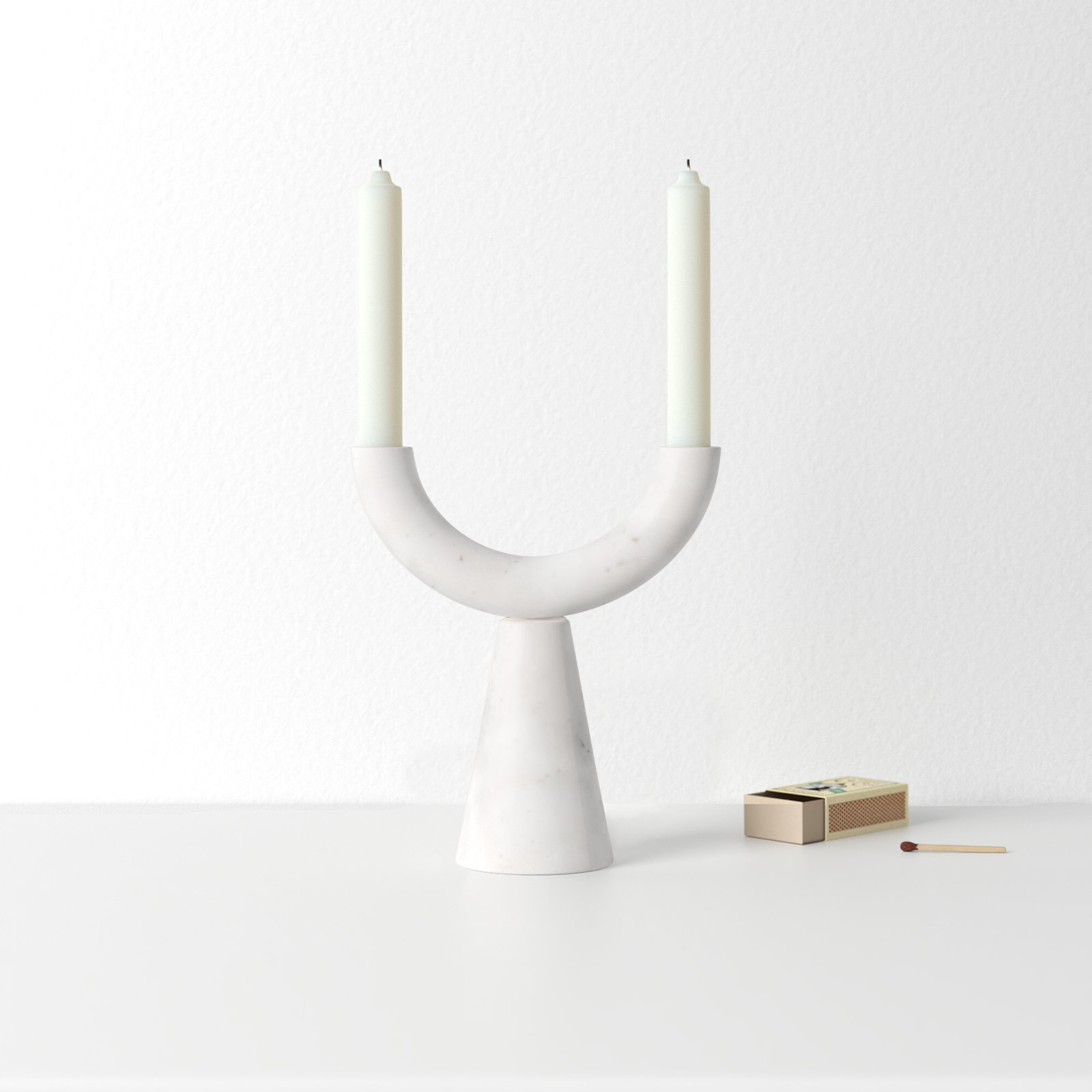 Genuine Marble Candelabra