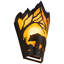 Bear at Dawn 1 - Light Flush Mounted Sconce-124966838