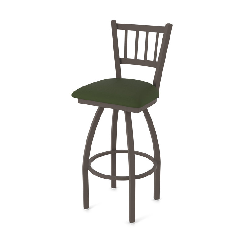 Tabouret pivotant 810 Contessa, Bronze, Vinyle - pin Canter, Très grand (siège d'une hauteur de 36 po)