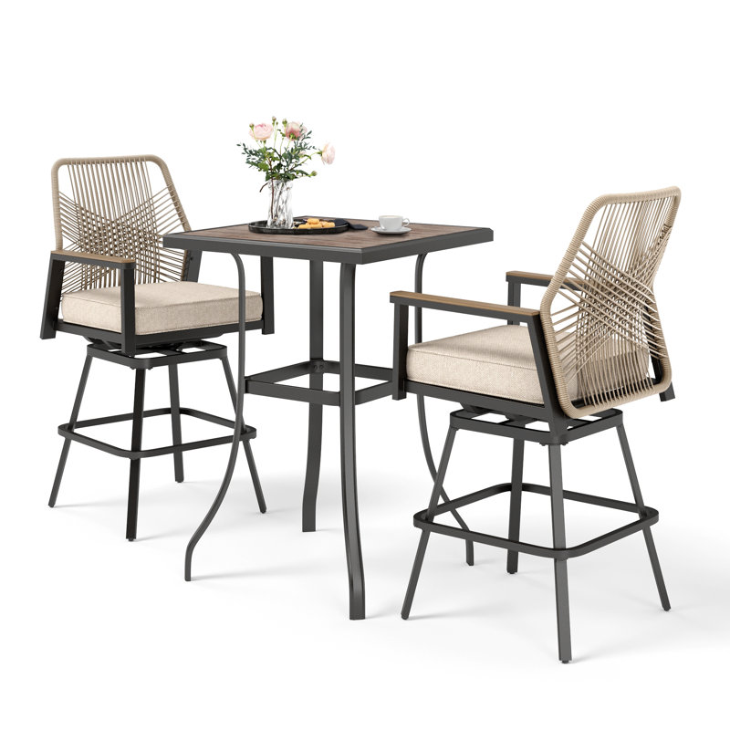 Ensemble repas pour 2 personnes avec coussins