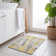 Machine Washable Indoor/Outdoor Xhevrie Yellow Rug
