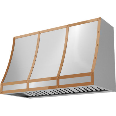 Forte Hood Banding Kit For CHFT48ASX In Polished Copper