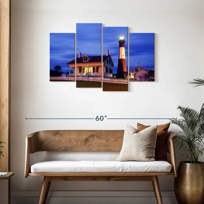 Phare Aletra Tybee Island, H 27 po x l 43 po