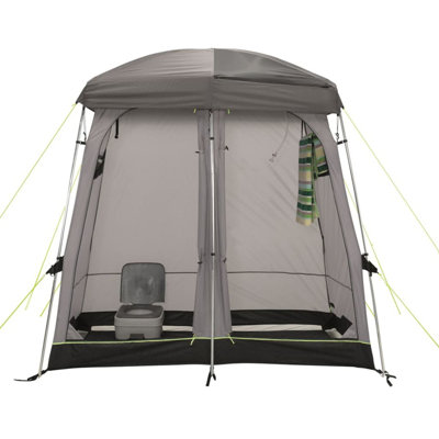 200cm H Solar Powered Temperature Controlled Portable Steel Freestanding Outdoor Shower and Footwash Spout