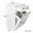 Laundry Cabinet With 2 Removable Baskets And 2 Drawers, Perfect For Organized And Efficient Laundry Storage.
