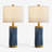 24.5'' Ceramic Table Lamp with USB Ports, Modern Bedside Lamp for Living Room (Set of 2)-2043514318-2043514317