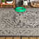 Moten Medallion Textured Weave Gray/Black Indoor/Outdoor Rug