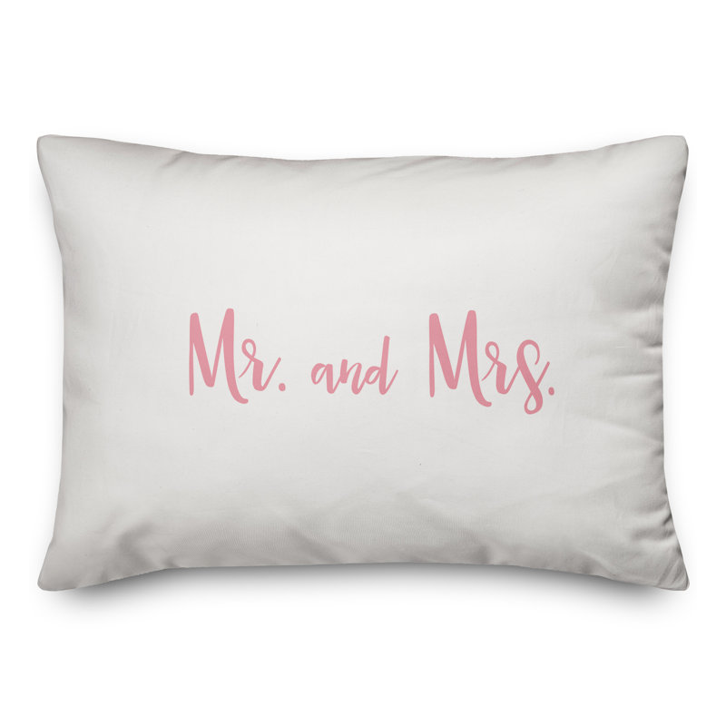  Jeté M. et Mme, Rose / blanc