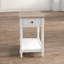 Table de bout avec rangement Daneya