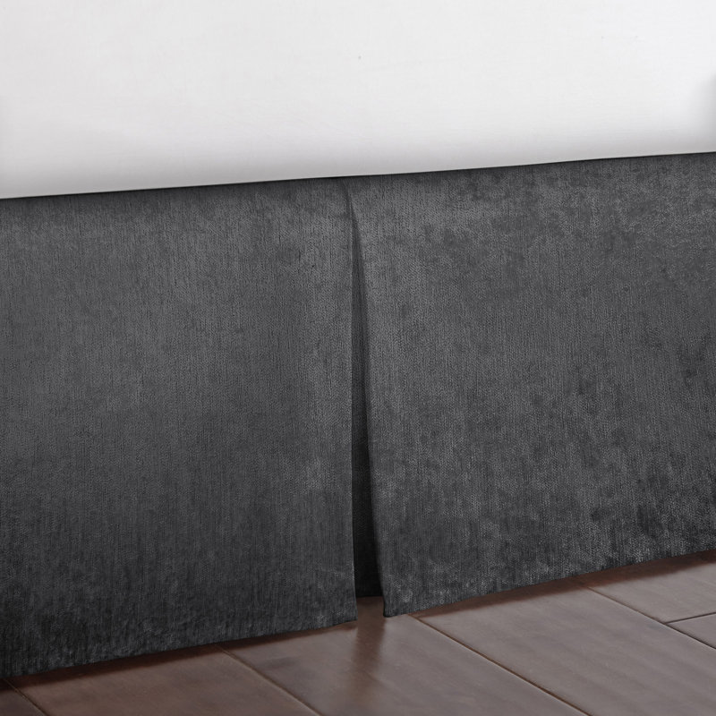 Jupe de lit Burk, Très grand californien, 15", Gris