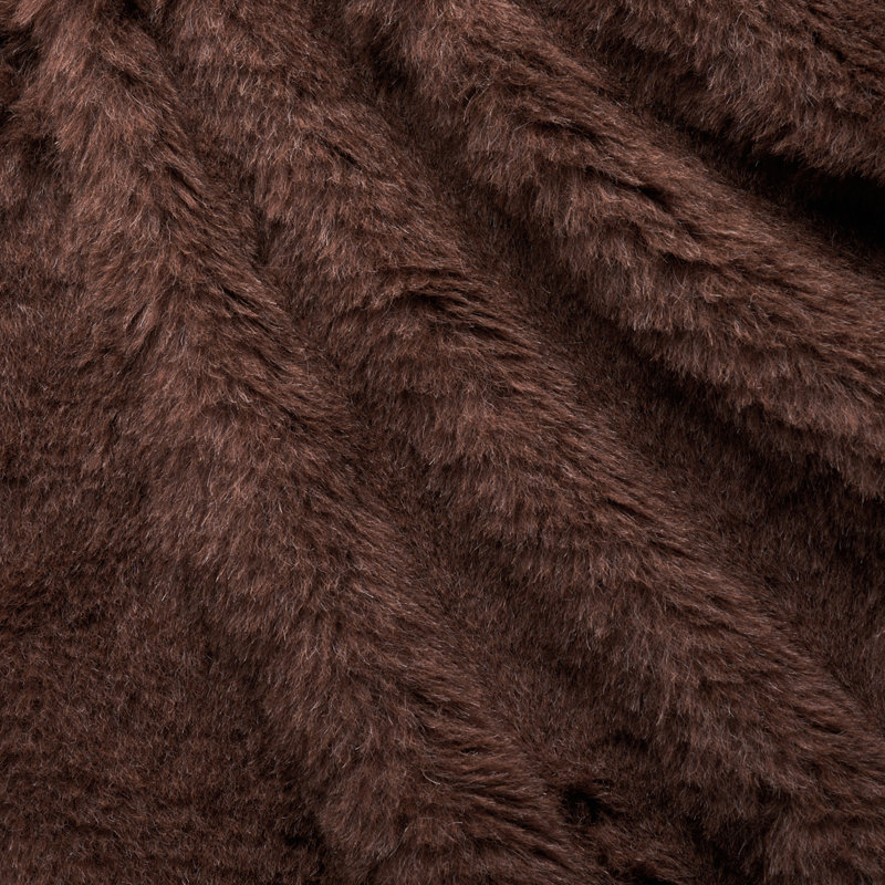 Stratton Faux Fur Fabric, Sable