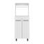 White 2-door Kitchen Storage Cabinet
