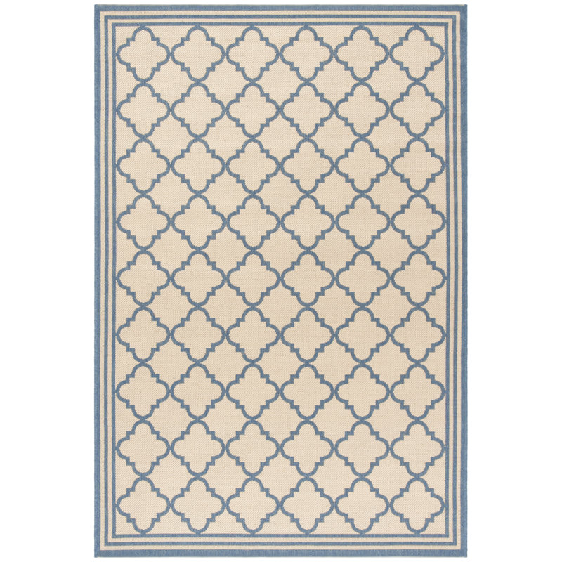 Ferrill 100 Performance Geometric Indoor/Outdoor Area Rug, Rectangle 5'3" x 7'6"