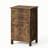 Rustic Farmhouse Office Storage Cabinet With 3 Drawers, Smooth Slides, And Anti-Tipping Safety For Home And Office-2043413787
