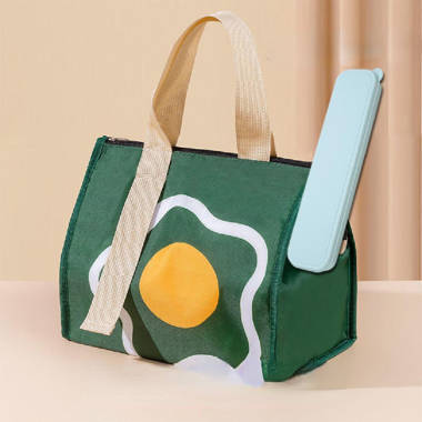 Reusable Insulated Lunch Bag East Urban Home