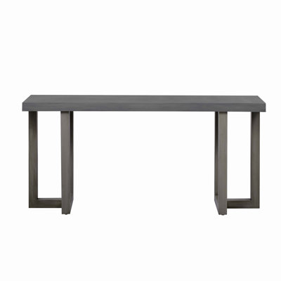 Geometric Design Console Table With Solid Pine Legs, For Modern And Classic Interiors, Adds Style And Functionality