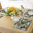 Polyester Geometric Rectangle Placemat