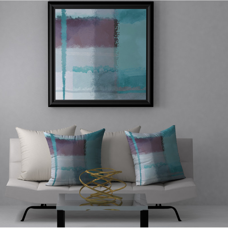 Housse de coussin carrée/insert, 18" x 18"