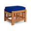 Summer 4 Piece Rattan Sunbrella Sofa Set with Cushions-116975656-116975657