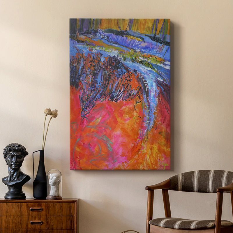 Vibrant Flow I - Gallery Cavas, H 18 po x l 12 po