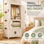 Portable Wardrobe for Kids,Plastic Foldable Closet with Wheels