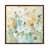 Toile avec cadre en bois brun classique