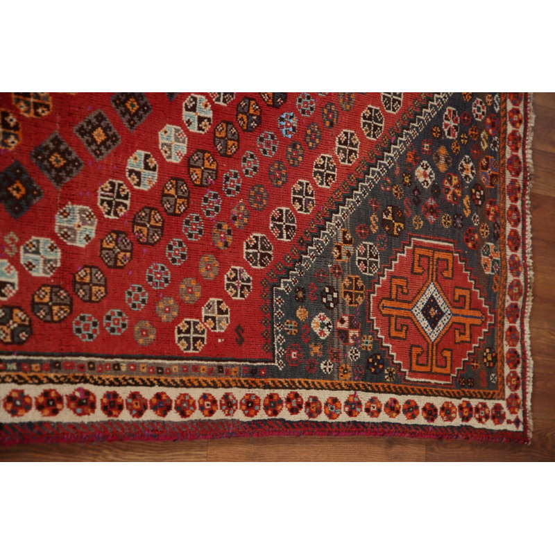 Tapis à motif géométrique traditionnel 5 x 9