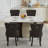 PU Leather Dining Chairs with Pull Ring-1047791403