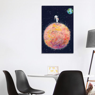 Stop And Smell The Moon by Rachel Nieman - Painting on Canvas
