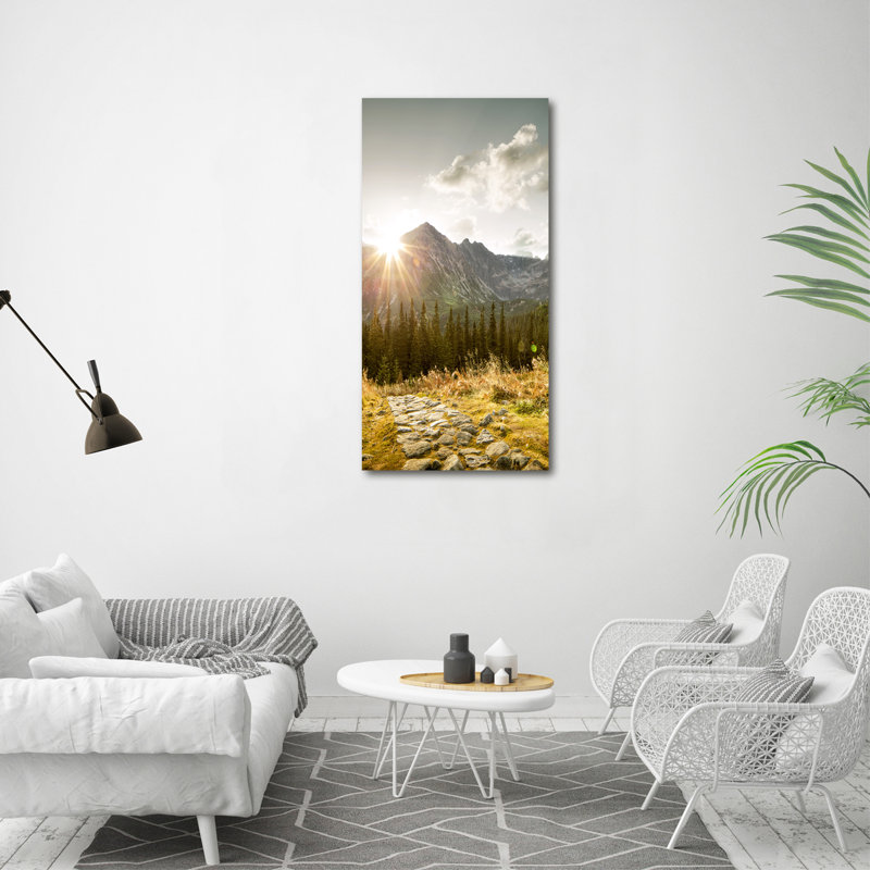 Sunset Tatra Mountains - Wrapped Canvas Print