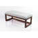 Faux Leather Upholstered Bench