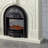Vintage Style Carved Home Fireplace-113336835