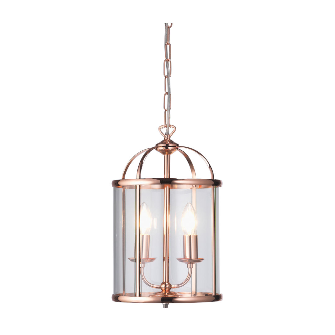 Montauk 2 - Light Copper Lantern Pendant