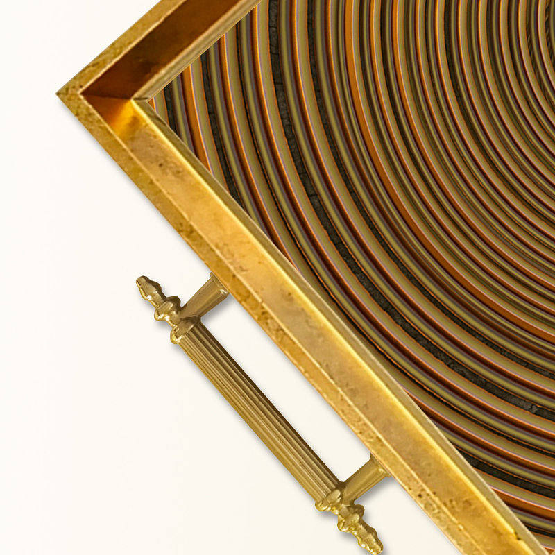 Élégant plateau en verre de 19,7 po x 11,4 po x 1,4 po | Fabrication 100% verre durable | Facile à nettoyer avec un chiffon humide | Idéal pour le service, la présentation décorative et l'organisation | Ajout élégant à la décoration intérieure